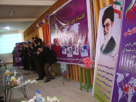 جشن  زنگ اقتدار ملی در هنرستان عسگری ارومیه-